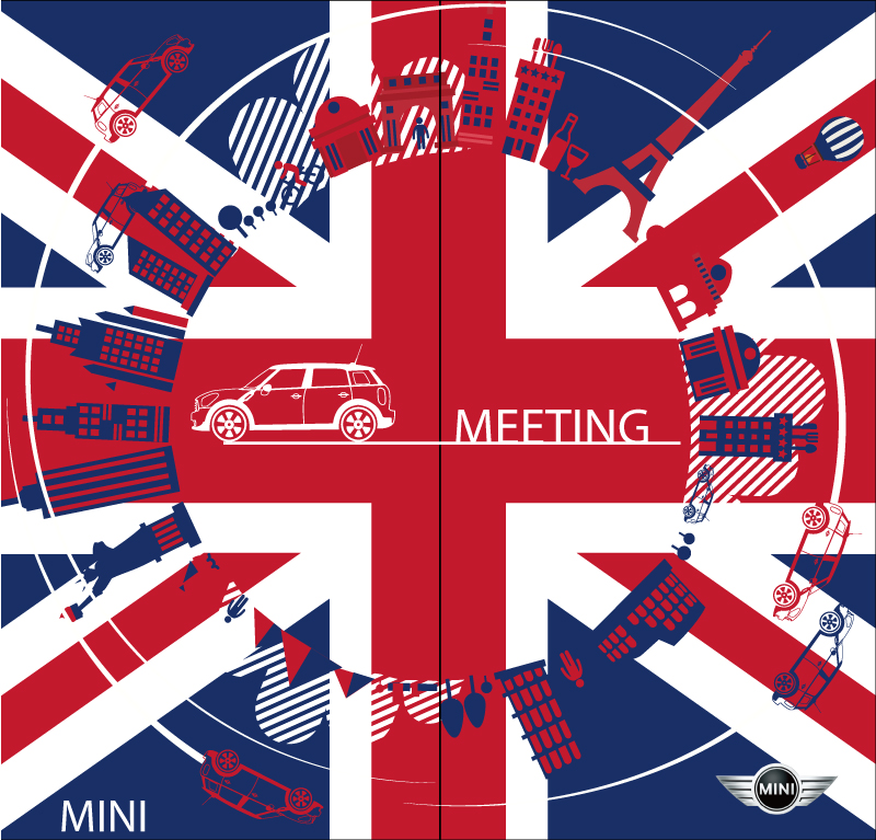 Union Jack brit¨¢nica de material de vectores ilustrador estilo