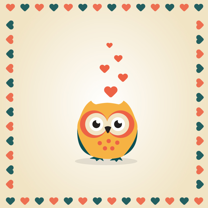 Amor lindo b¨²ho material de vectores