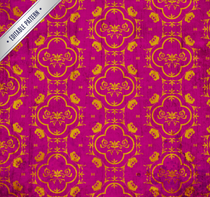 Patr車n de oro de material de vectores de fondo inferior Rose