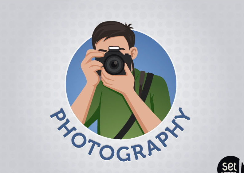Fotograf¨ªa de personajes de dibujos animados vector de material