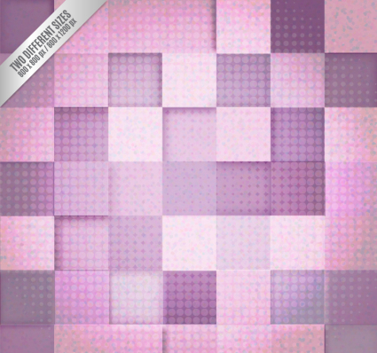 Material de diseño vectorial fondo a cuadros p¨²rpura