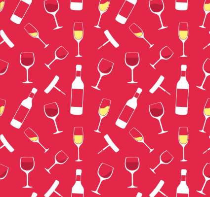 Champ¨¢n y vidrios de fondo sin fisuras vector de material