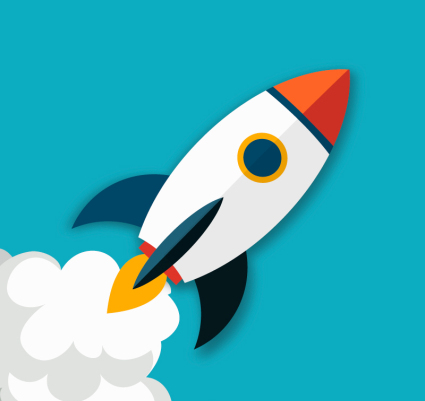 Volar Bellamente vector material cohete