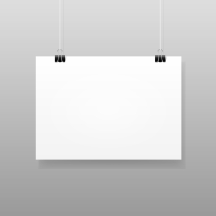 Material de cart車n de vectores en blanco que se recogi車 en