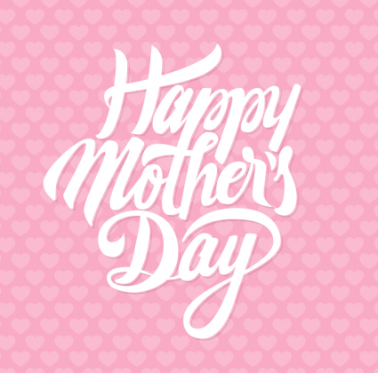 D¨ªa WordArt material de vectores de madre feliz