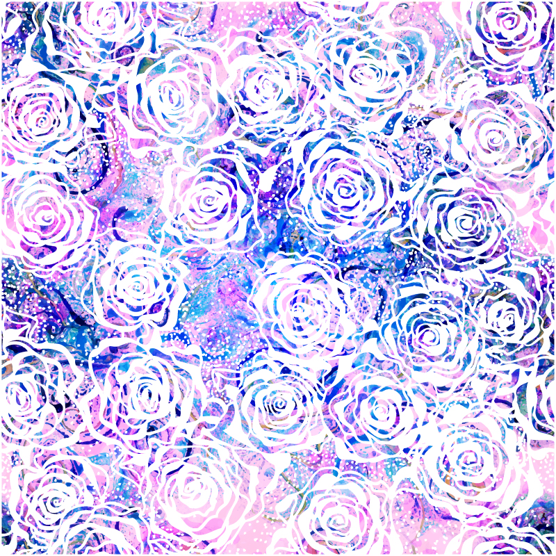 Rosas blancas patr¨®n de fondo sin fisuras del vector