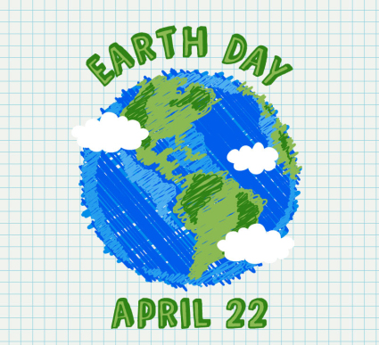 Manchado Blue Earth gr¨¢fico vectorial