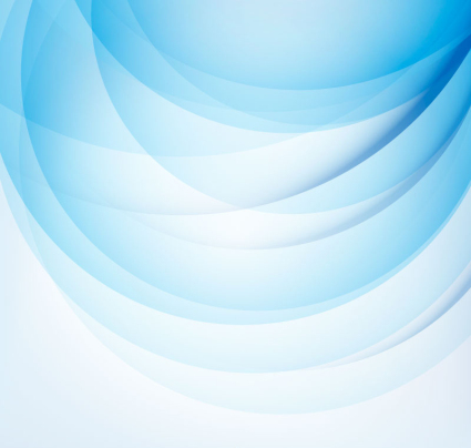 Fantasma azul de fondo semicircular de material de vectores