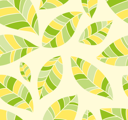 Seamless background vector diagrama color hoja