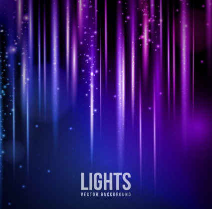 Material de vectores de fondo de efectos de luz creativa