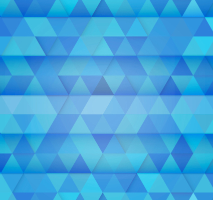 Tringulo azul mosaico de fondo vector de material