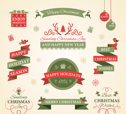 Elemento de Navidad vector de material 10 p¨¢rrafo