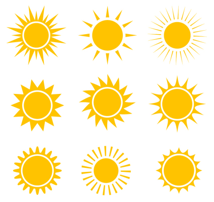 9 creativa dom icono de vectores