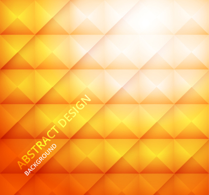 Enrejado de diamante naranja material de vectores de fondo