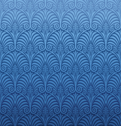 Material de diseño vectorial Fondo azul patr車n