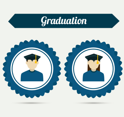 Hombres materiales Fotos Vectores y mujeres graduadas