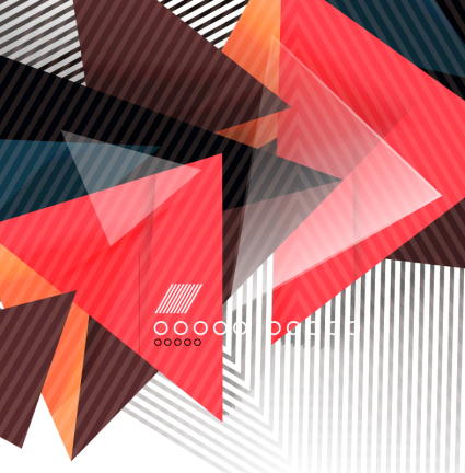 Tri¨¢ngulo Moda apilado de fondo vector