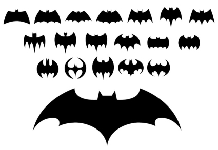 19 vector logo de Batman