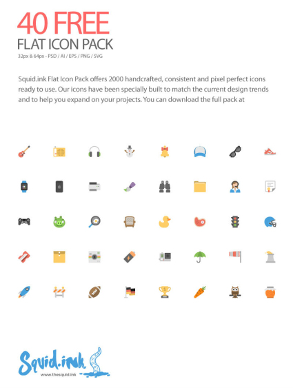 40 exquisitos Vida iconos vectoriales