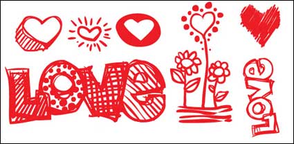 Da de San Valentn vector