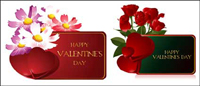 San Valentn, Da de material vector s tarjetas