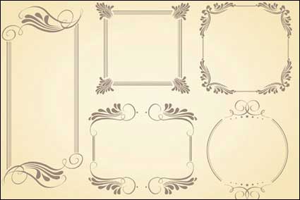 Fronteras simple vector de material