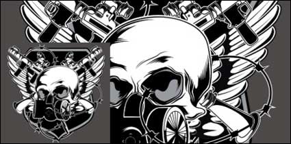 combinacin vectorial camiseta de impresin