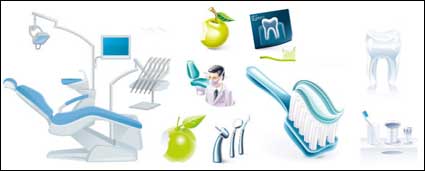 Vectorial sobre el icono cirujano dentista