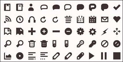 Ms de 120 materiales prcticos vector pequeño icono