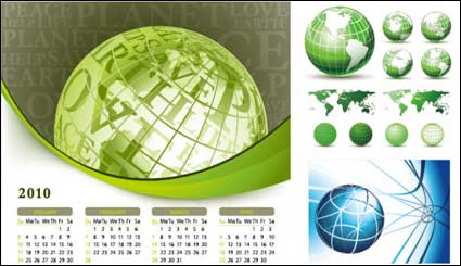 tema Tierra vector material