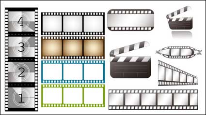 Tema de TV vectorial material