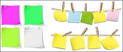 Color vector material de papel de desecho
