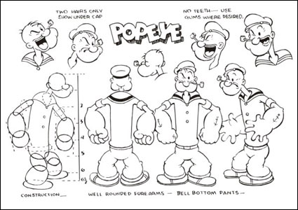 Popeye funcionario que cre vector (1)
