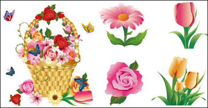 Flor Series Vector material