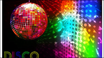 Vector tema musical de la tendencia