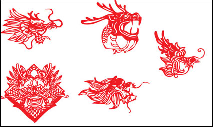 vectores ms importantes de China de papel de corte de material