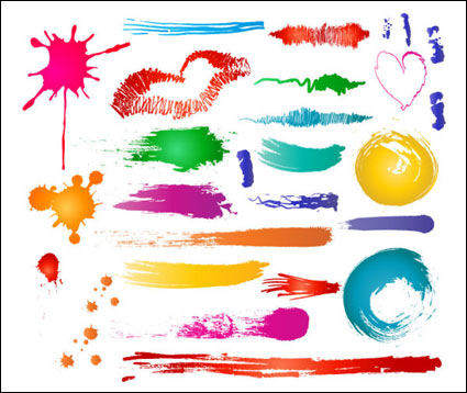 Vector de escritura de tinta