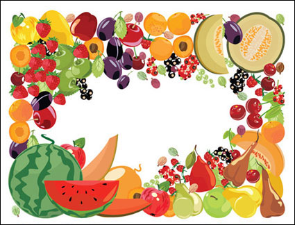 2 Frutas Vector Frontera