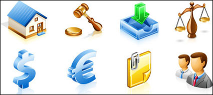 Finanzas Vector icono