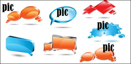 Refinado icono tridimensional vector material