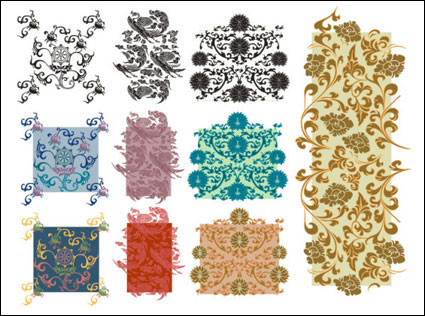 Clsico de fondo vectoriales sombreado