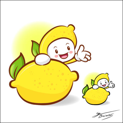 El amor el fruto de dibujos animados super Vector7