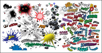 Vector de elementos cmicos