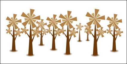 Árbol de material de vectores