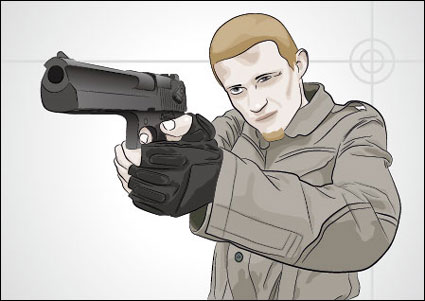 Vector pistoleros