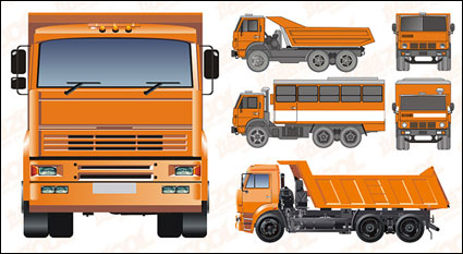 Vectores camin grande