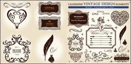 Europea patrn clsico vector material