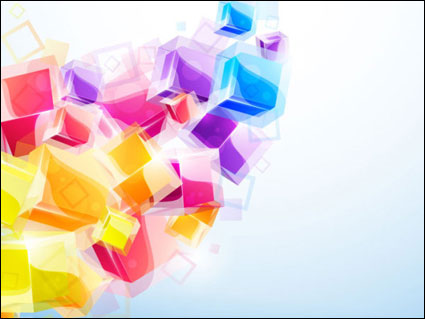 Dinmico en tres dimensiones brillantes efectos 3D mapa 03
