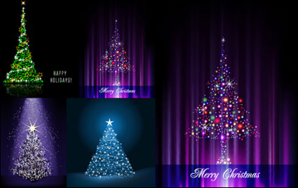 Flash vector rbol de Navidad