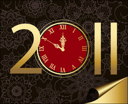 2011 reloj patrn vector material